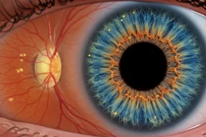 Eye exam for diabetic retinopathy detection and care