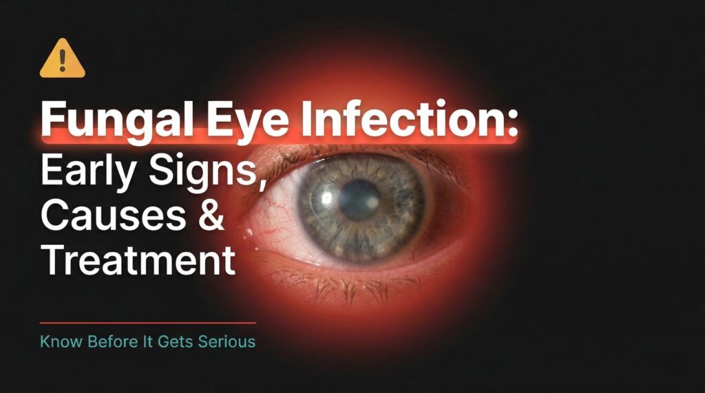Fungal Eye Infection: Early Signs, Causes and Treatment Guide